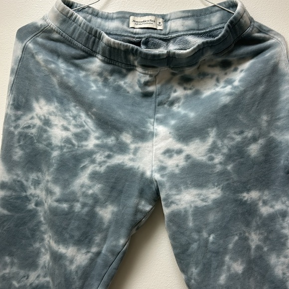 Abercrombie & Fitch Tie-Dye Sweatpants joggers elastic waistband & hem size M - Picture 7 of 9